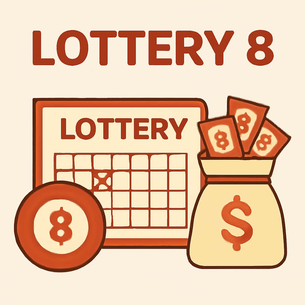 Diagram illustrating the key aspects of Lottery 8 Guides.