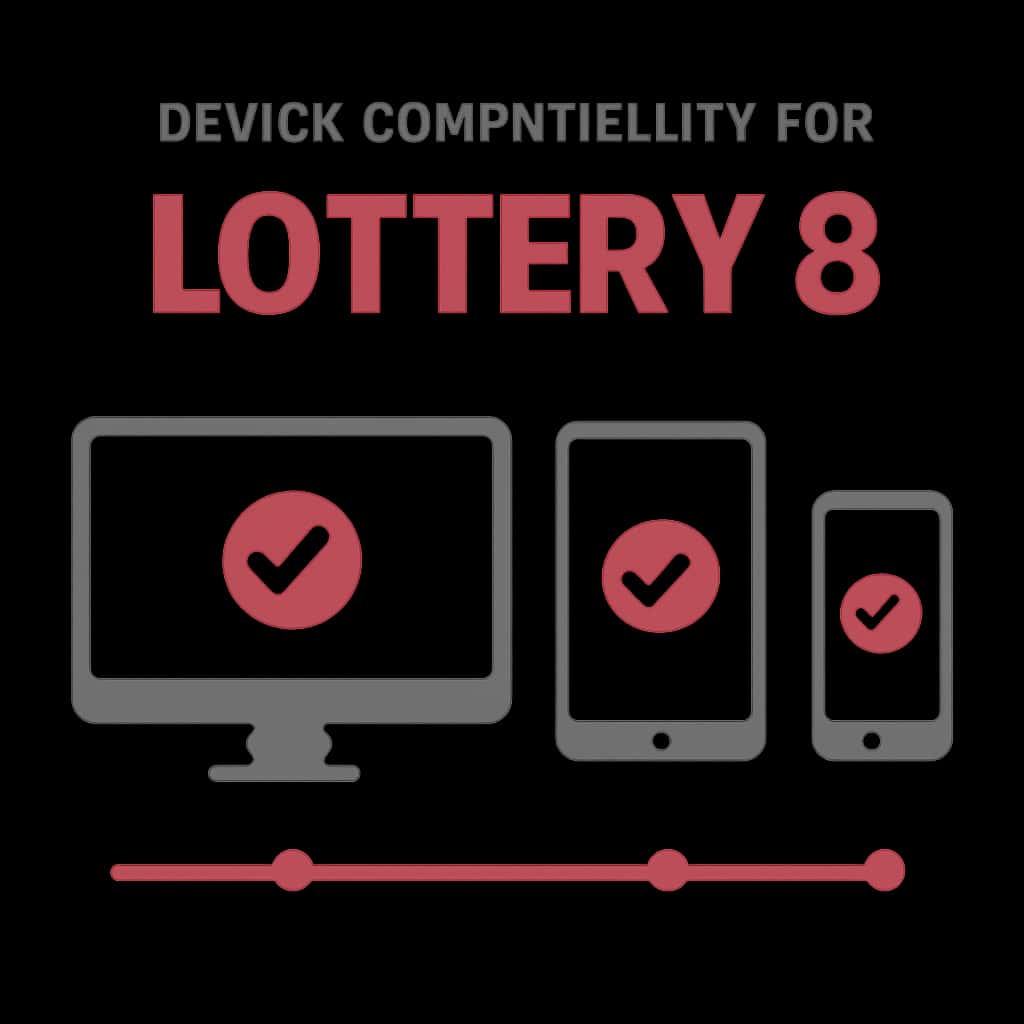 Illustration of installation steps for Device Compatibility for Lottery 8.