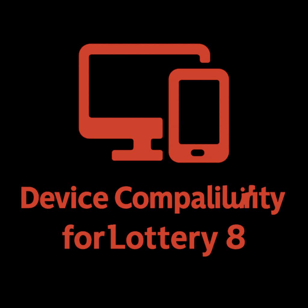Icon representing Device Compatibility for Lottery 8.
