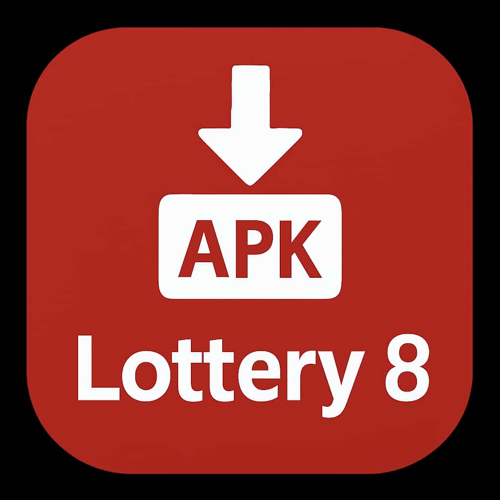Icon representing the process of downloading Lottery 8 APK.