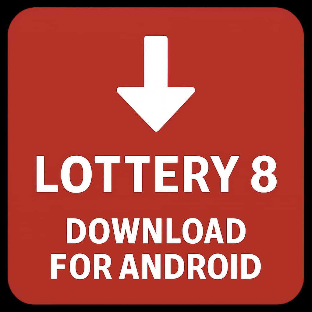 Icon representing the download guide for Lottery 8 on Android.