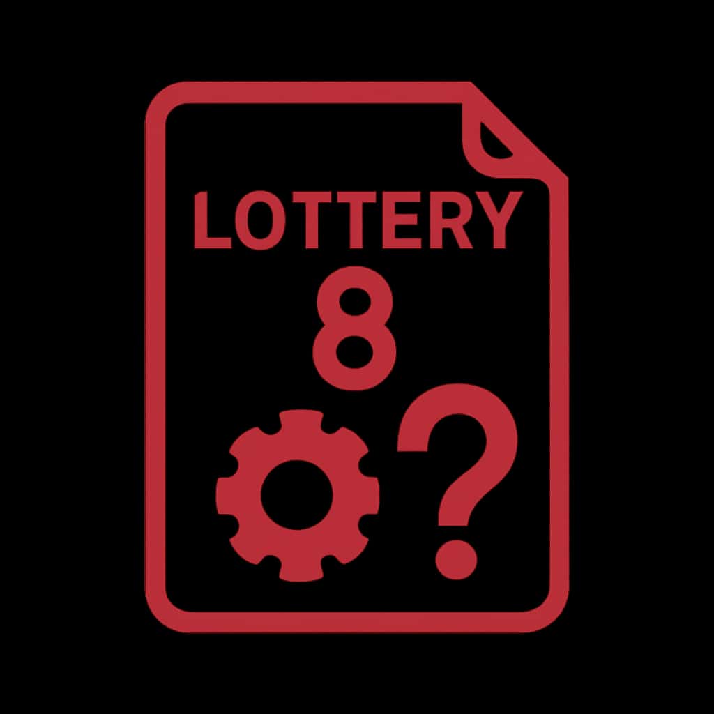 Icon representing the installation guide for Lottery 8.