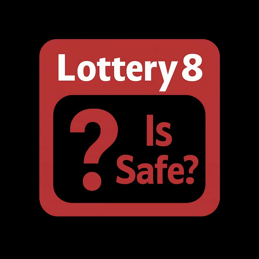 Badge representing the safety of Lottery 8.