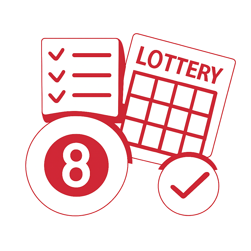 Icon representing system requirements for Lottery 8