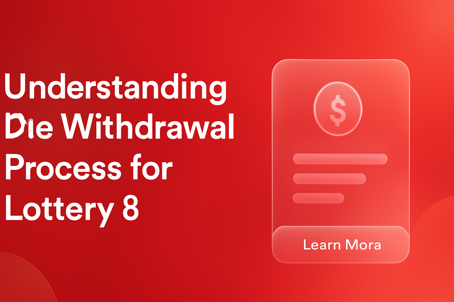 Information scene illustrating installation steps for Lottery 8 app.