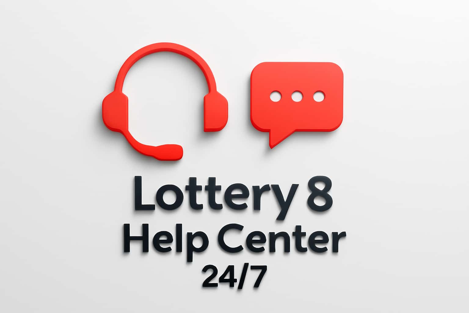 Lottery 8 Help Center 24/7 Interface